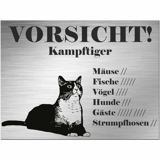 Schild Katze