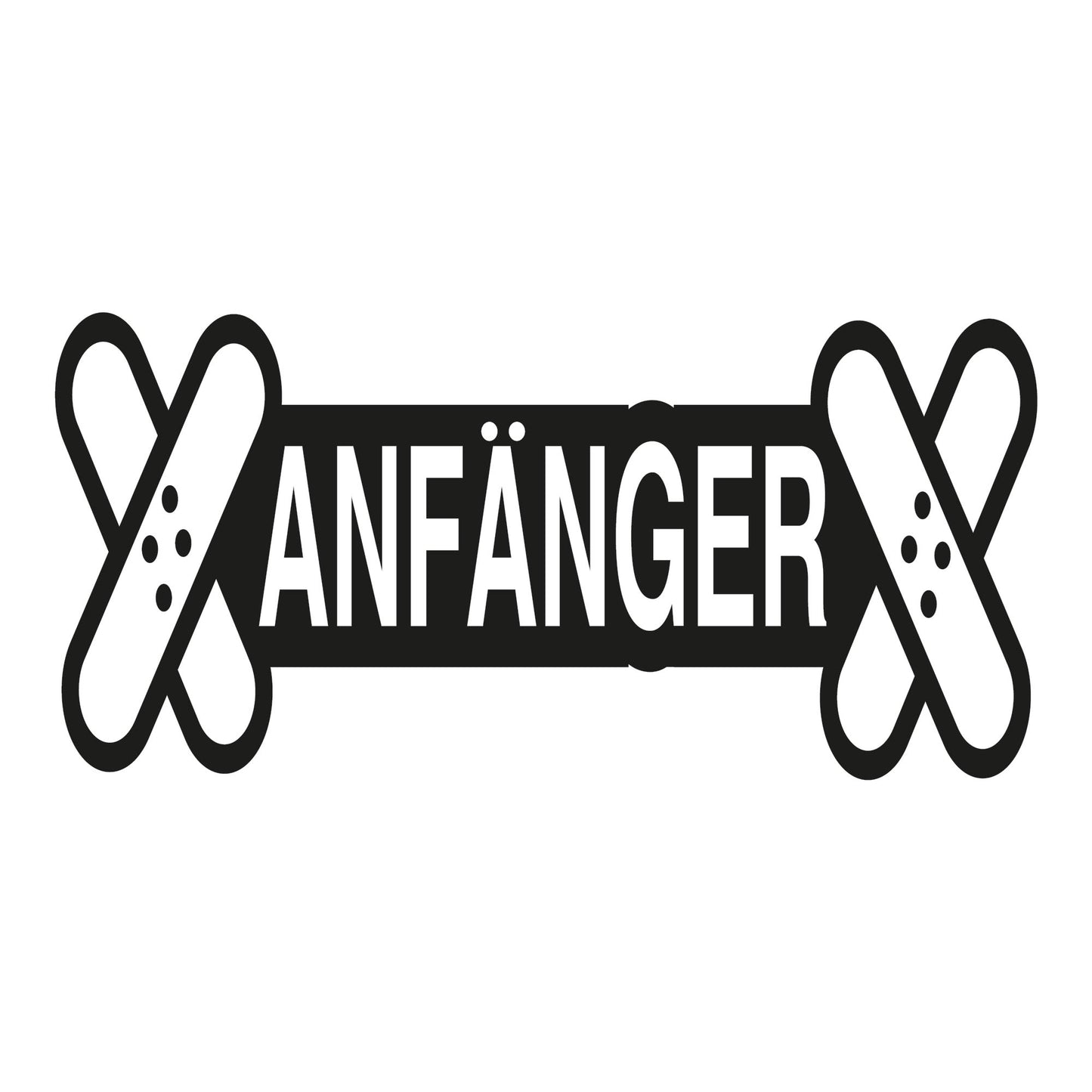 Autoaufkleber - Anfänger - 210x100mm