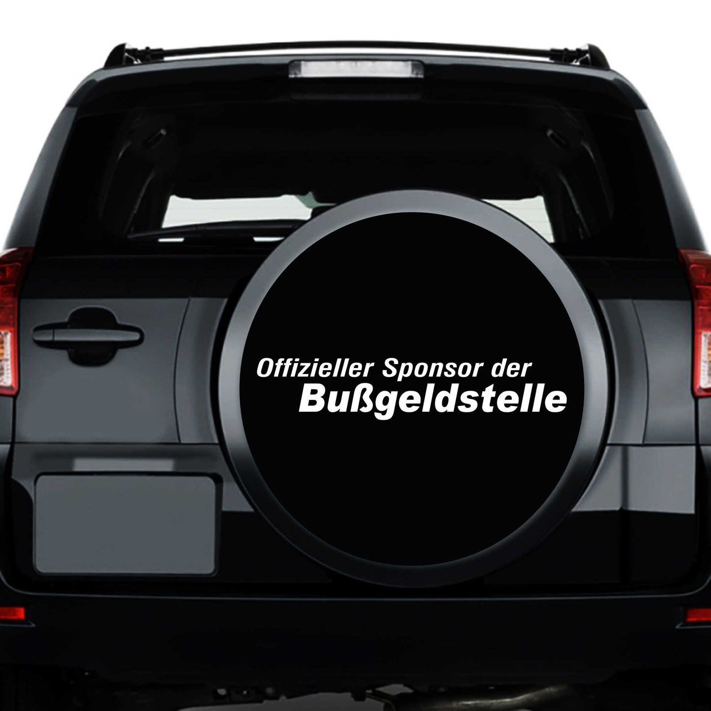 Autoaufkleber - Sponsor der Bußgeldstelle - 210x50 mm