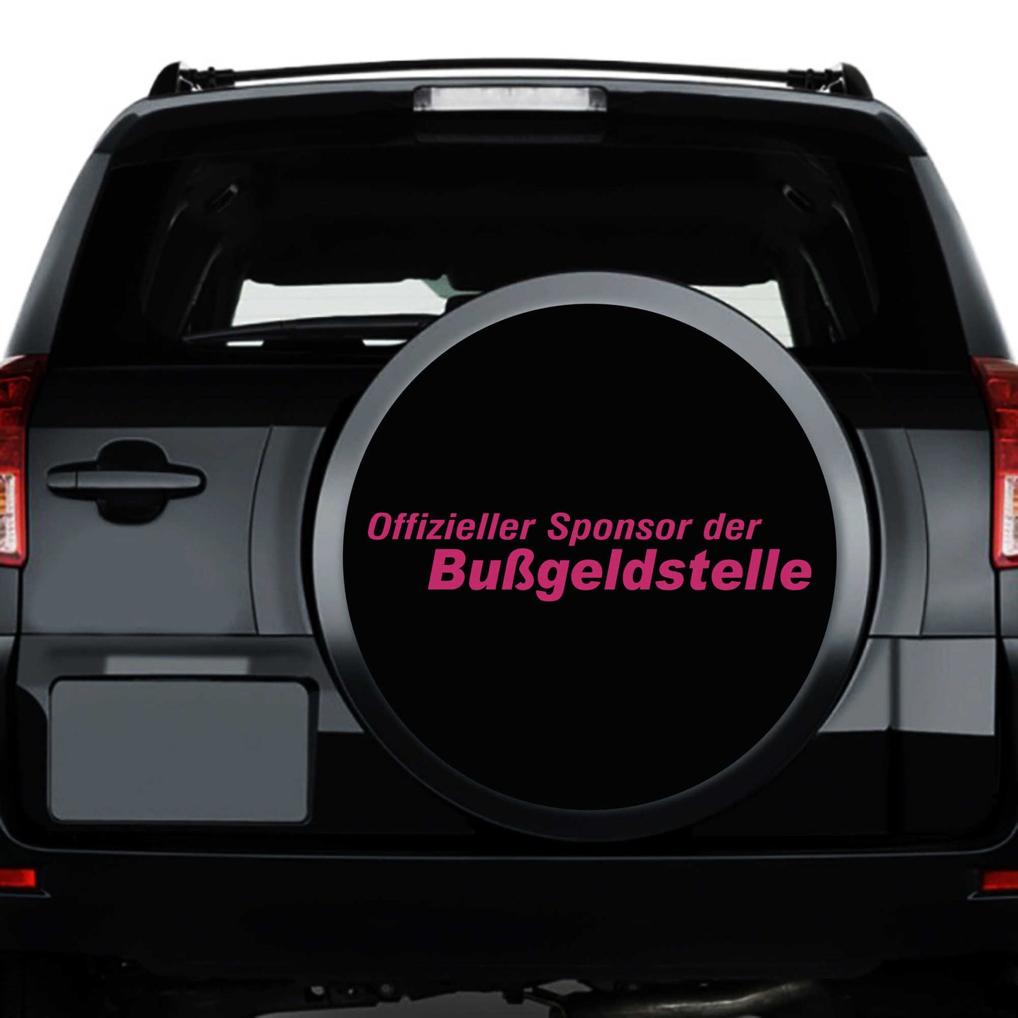 Autoaufkleber - Sponsor der Bußgeldstelle - 210x50 mm