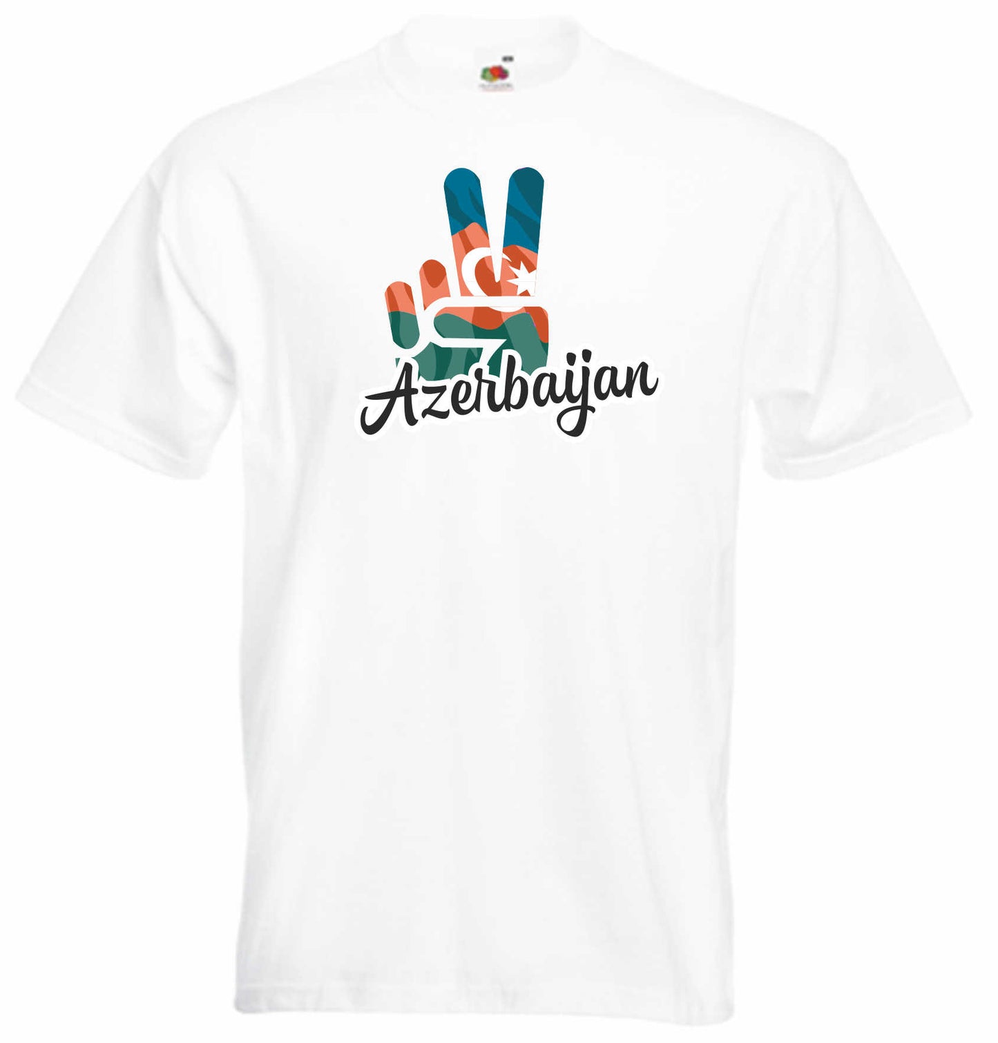 T-Shirt Herren - Victory - Flagge / Fahne - Azerbaijan - Sieg