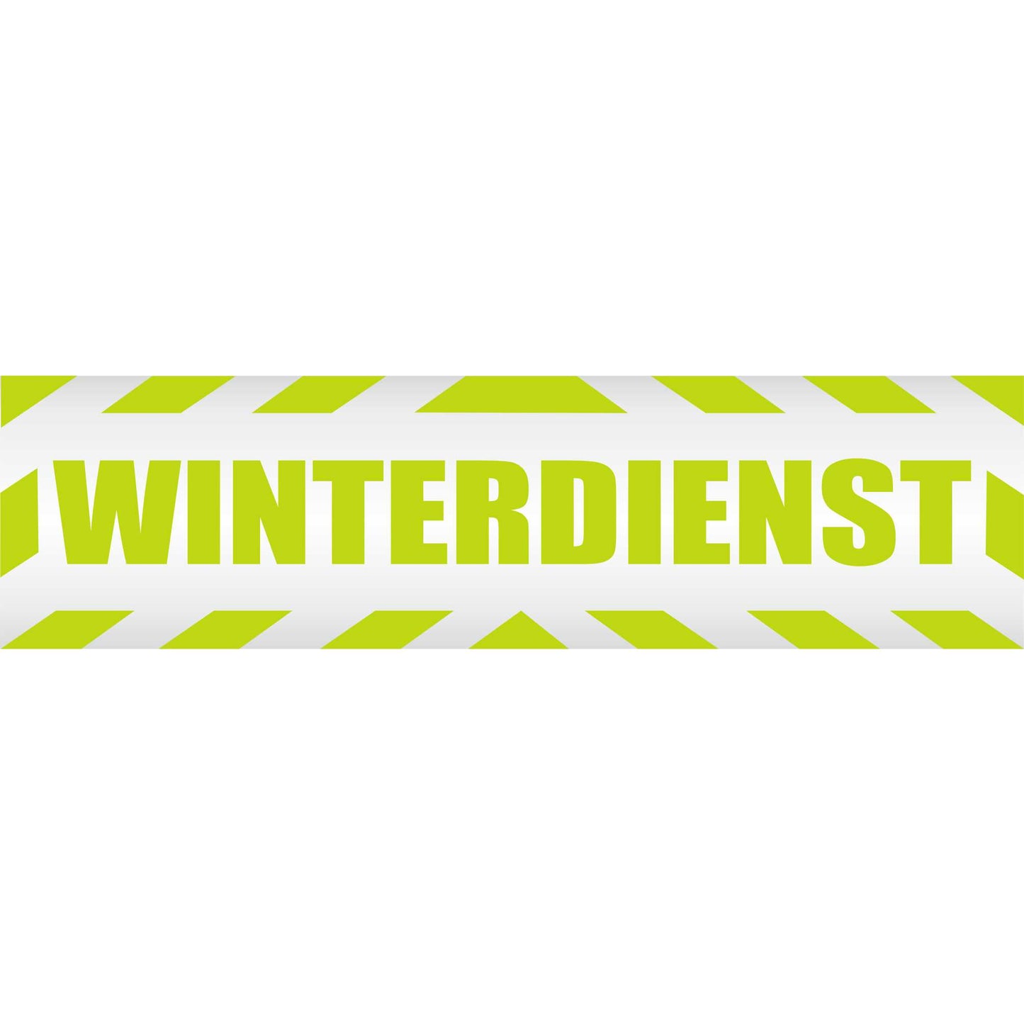 Magnetschild - Winterdienst - Magnetfolie für Auto - LKW - Truck - Baustelle - Firma