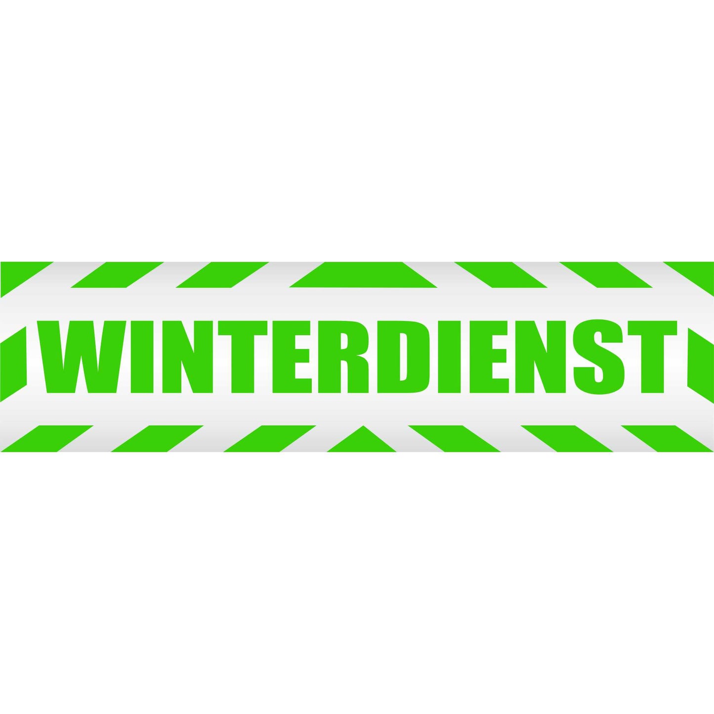 Magnetschild - Winterdienst - Magnetfolie für Auto - LKW - Truck - Baustelle - Firma