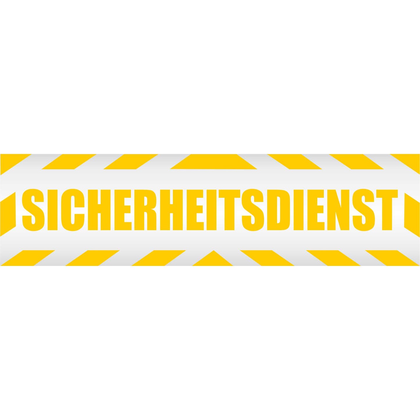 Magnetschild - SICHERHEITSDIENST - Magnetfolie für Auto - LKW - Truck - Baustelle - Firma