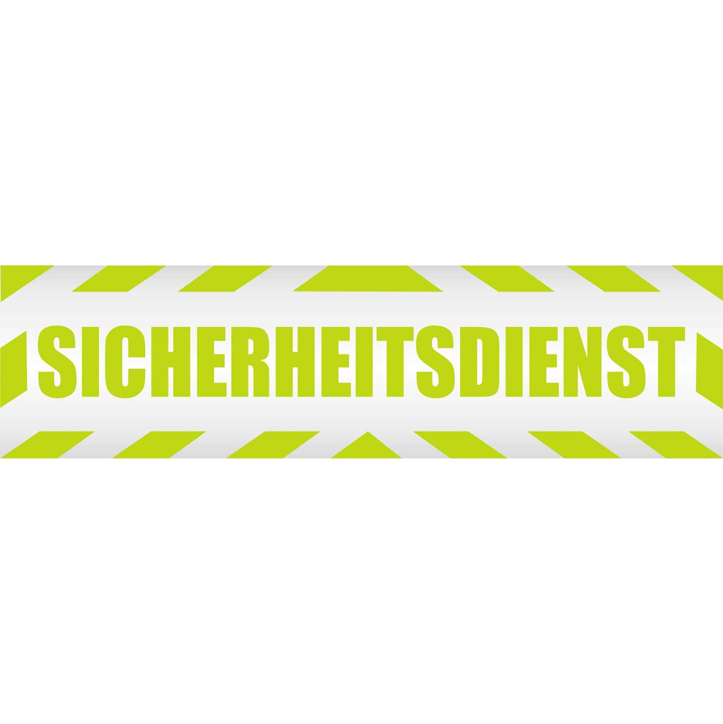 Magnetschild - SICHERHEITSDIENST - Magnetfolie für Auto - LKW - Truck - Baustelle - Firma