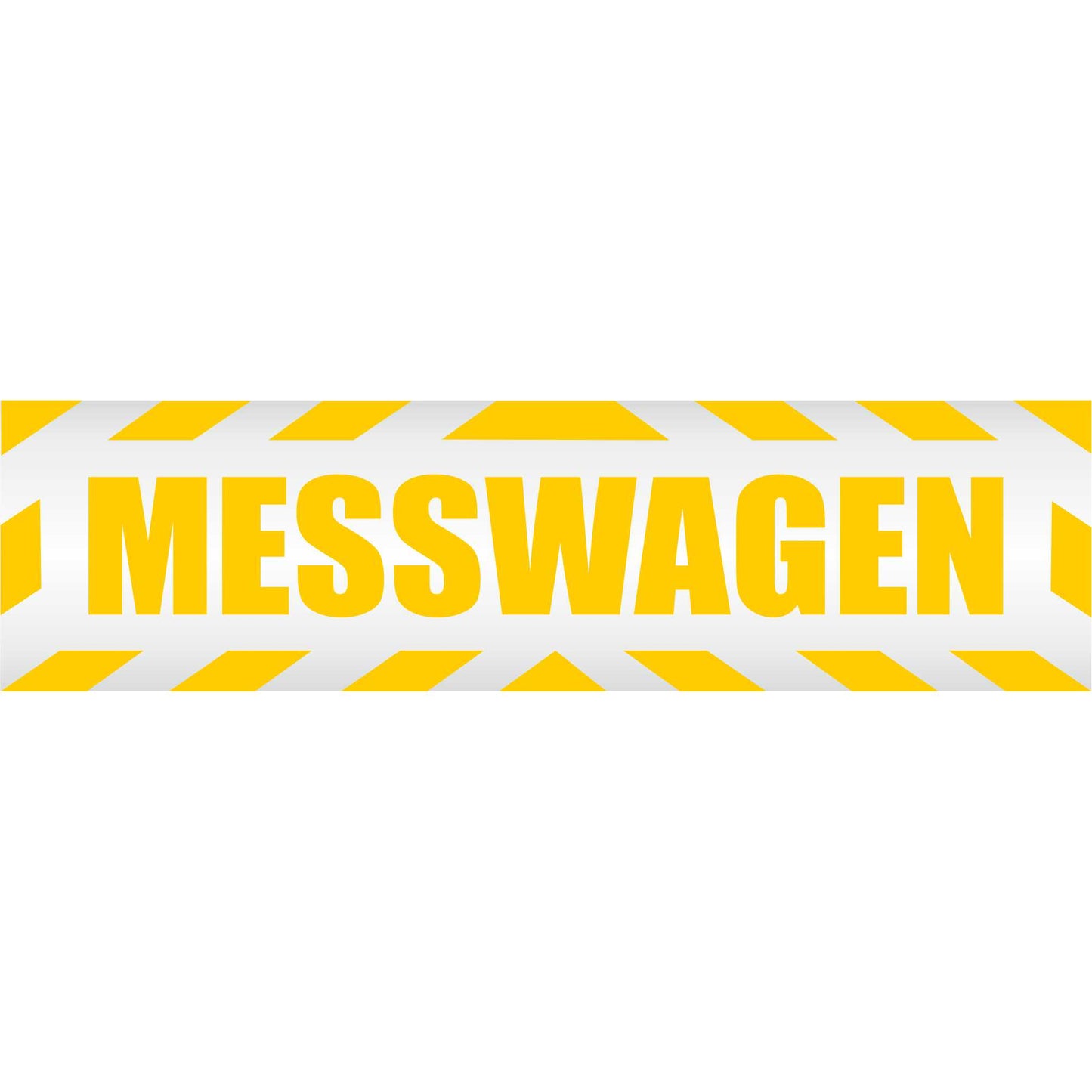 Magnetschild - Messwagen - Magnetfolie für Auto - LKW - Truck - Baustelle - Firma