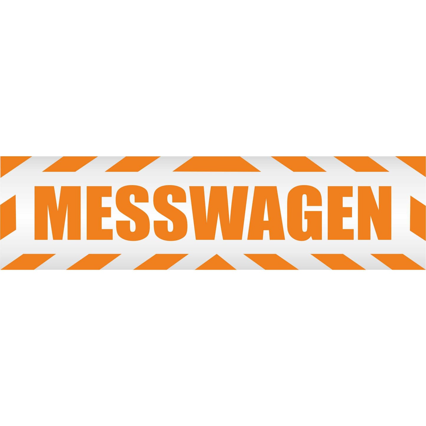 Magnetschild - Messwagen - Magnetfolie für Auto - LKW - Truck - Baustelle - Firma