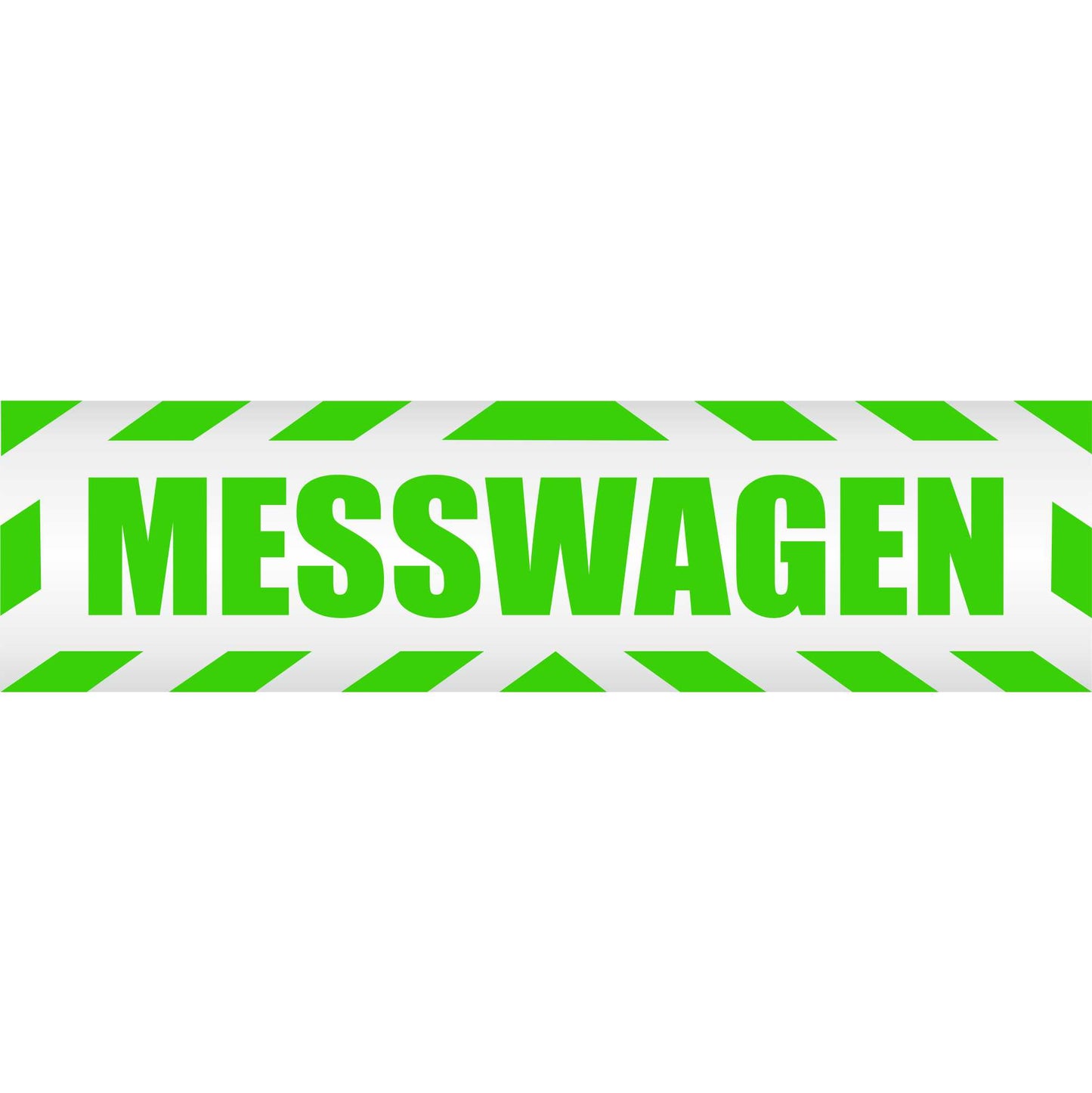 Magnetschild - Messwagen - Magnetfolie für Auto - LKW - Truck - Baustelle - Firma