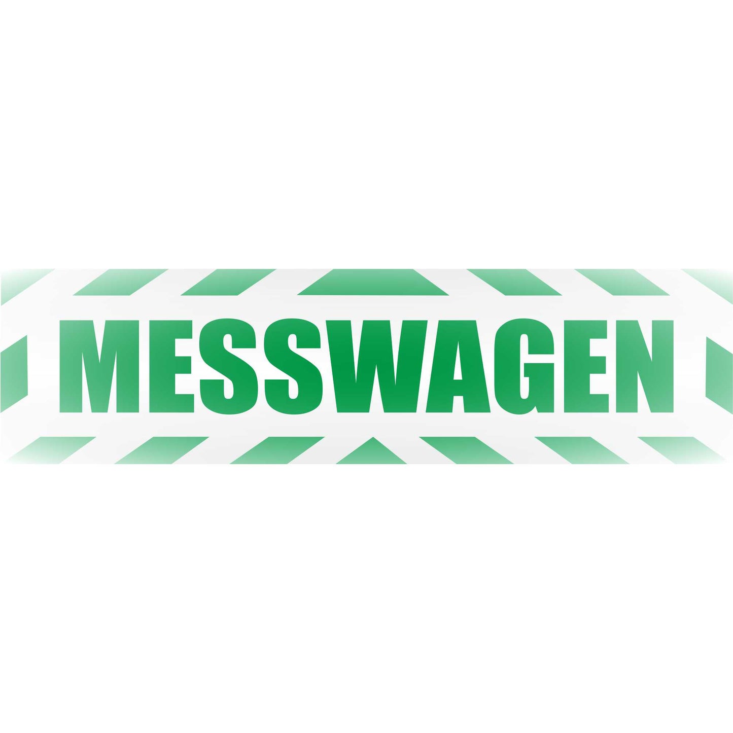 Magnetschild - Messwagen - Magnetfolie für Auto - LKW - Truck - Baustelle - Firma