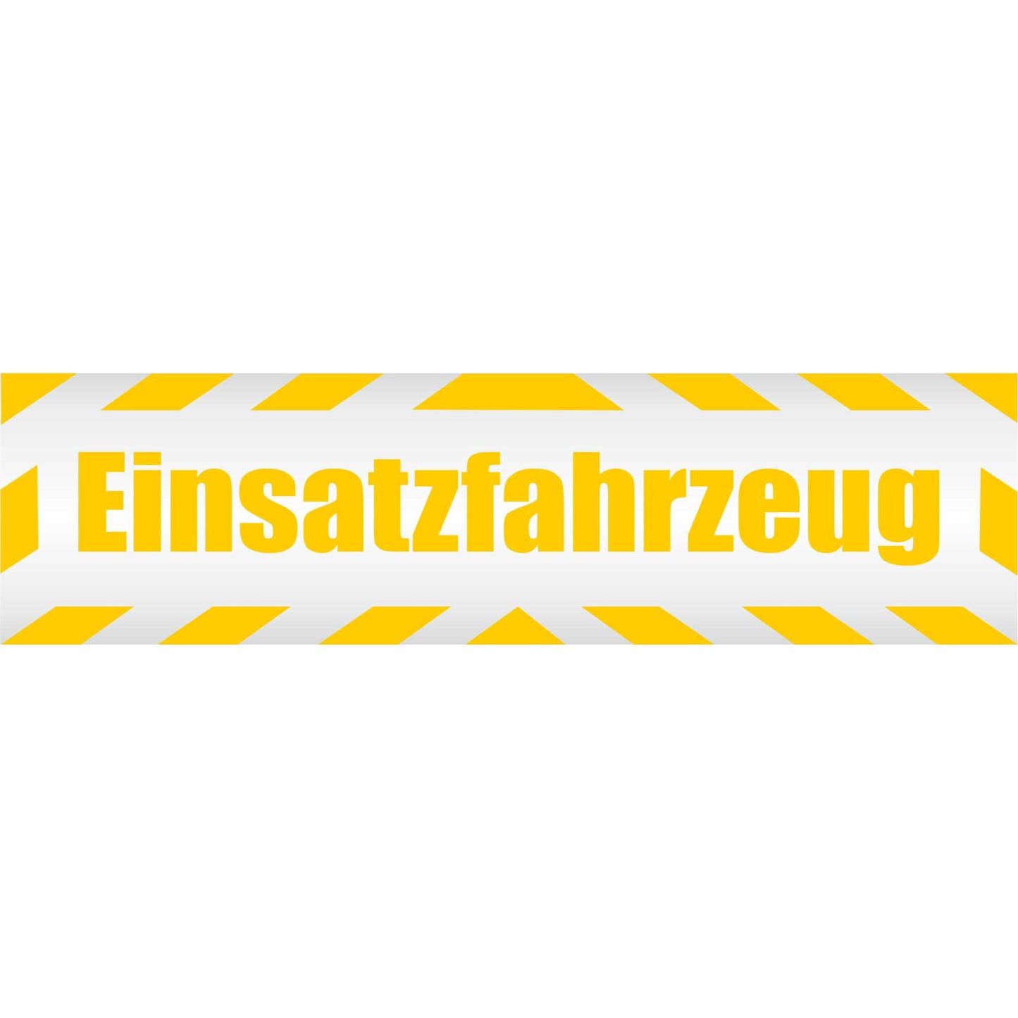 Magnetschild - Einsatzfahrzeug - Magnetfolie für Auto - LKW - Truck - Baustelle - Firma