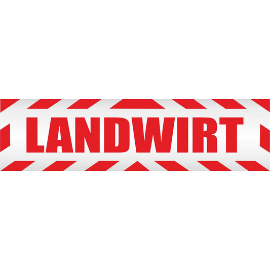 Magnetschild - Landwirt - Magnetfolie für Auto - LKW - Truck - Baustelle - Firma