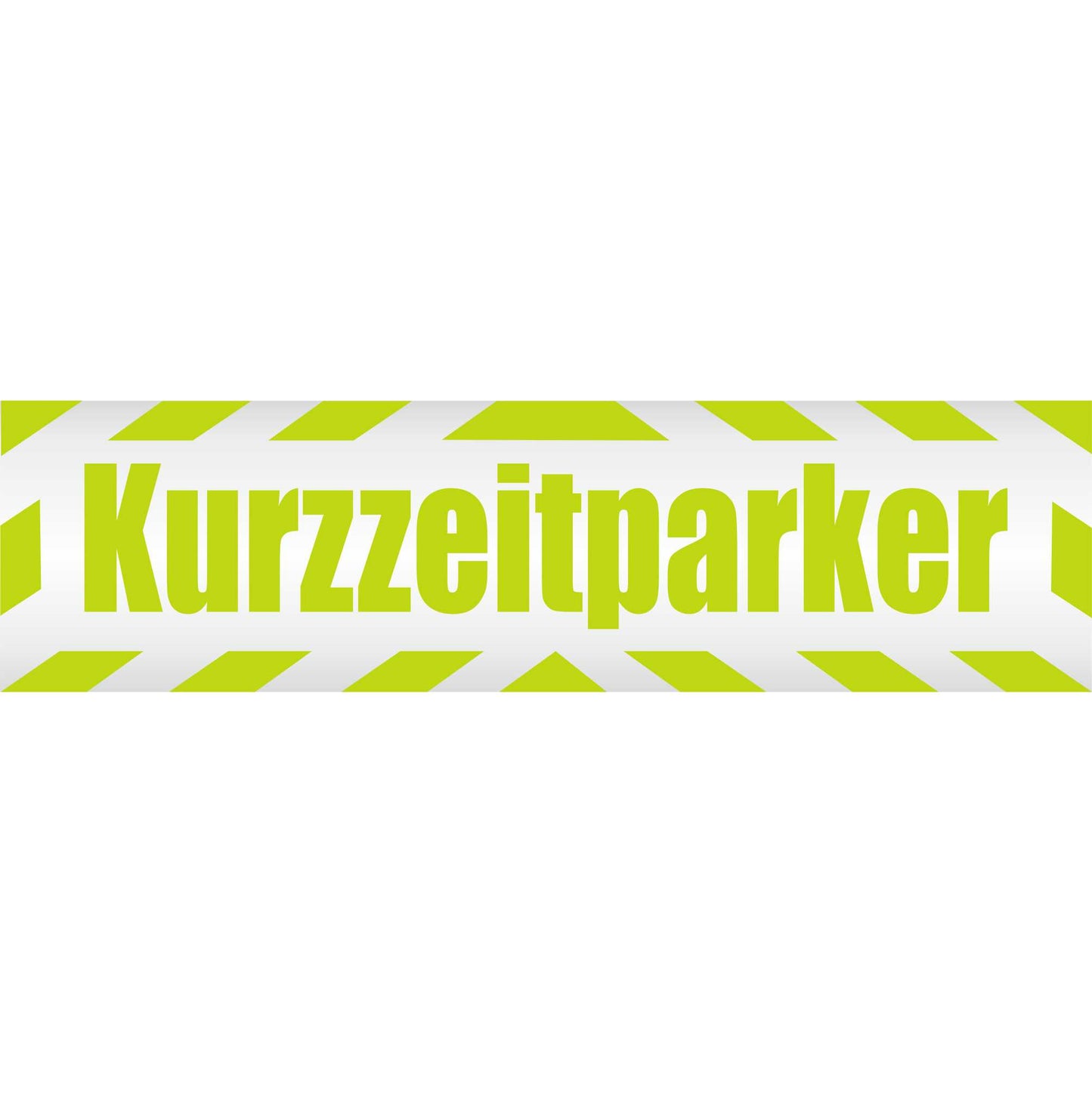 Magnetschild - Kurzzeitparker - Magnetfolie für Auto - LKW - Truck - Baustelle - Firma