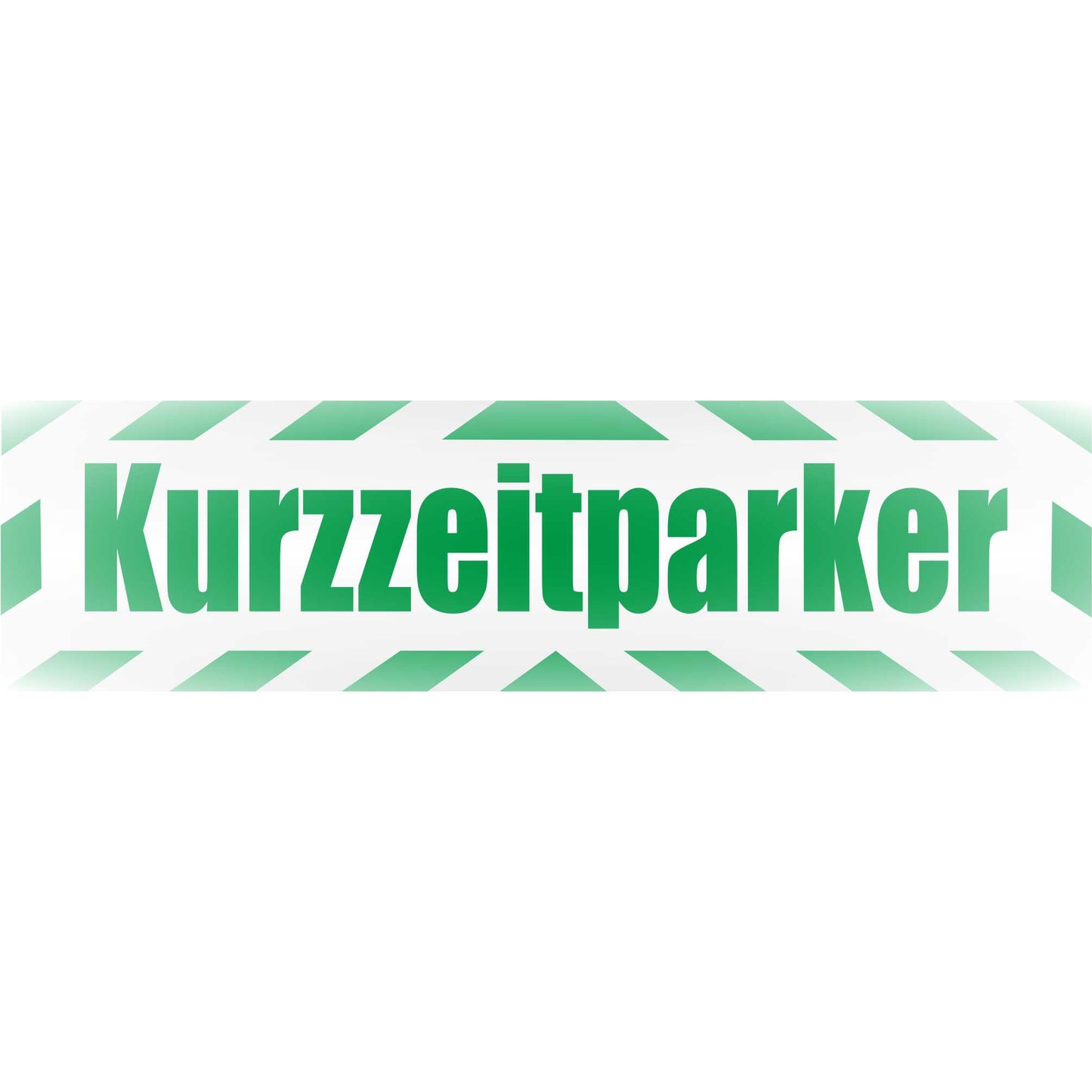 Magnetschild - Kurzzeitparker - Magnetfolie für Auto - LKW - Truck - Baustelle - Firma