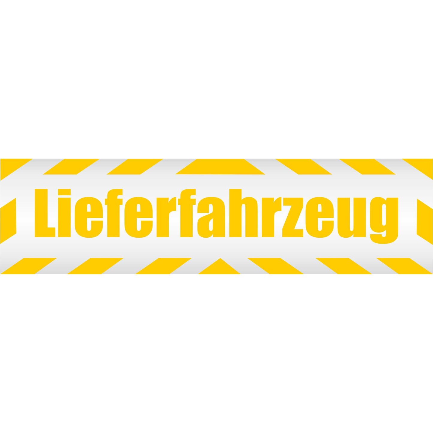 Magnetschild - Lieferfahrzeug - Magnetfolie für Auto - LKW - Truck - Baustelle - Firma