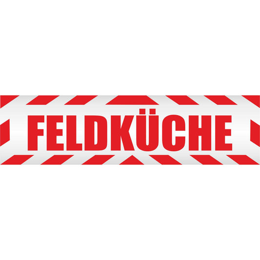 Magnetschild - Feldküche - Magnetfolie für Auto - LKW - Truck - Baustelle - Firma