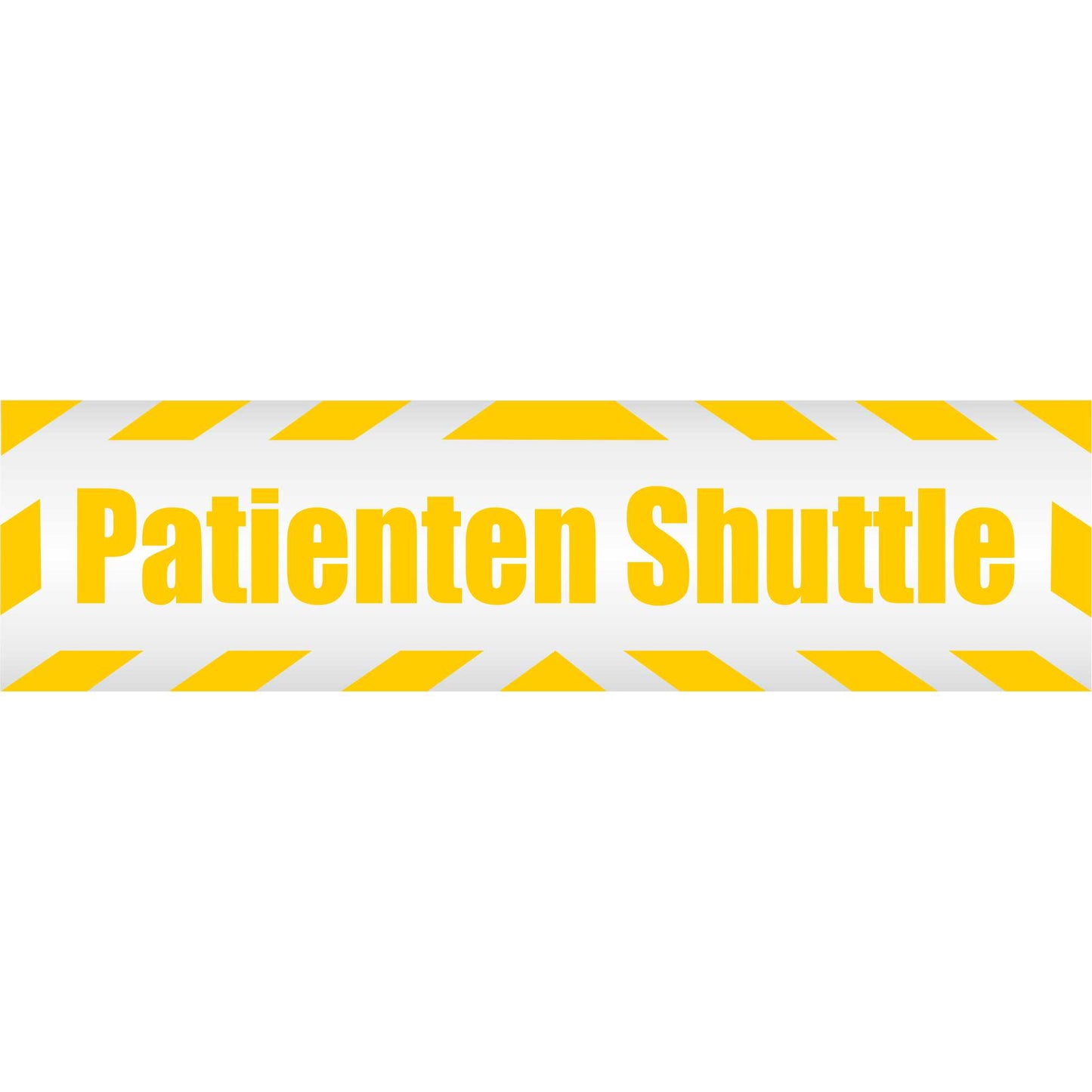 Magnetschild - Patienten Shuttle - Magnetfolie für Auto - LKW - Truck - Baustelle - Firma