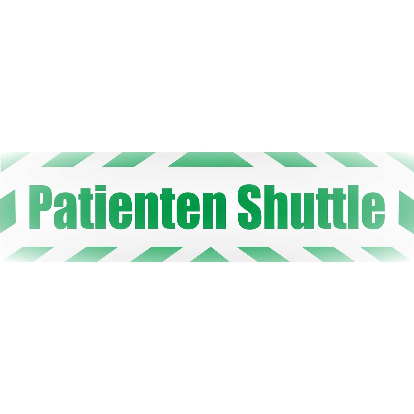 Magnetschild - Patienten Shuttle - Magnetfolie für Auto - LKW - Truck - Baustelle - Firma