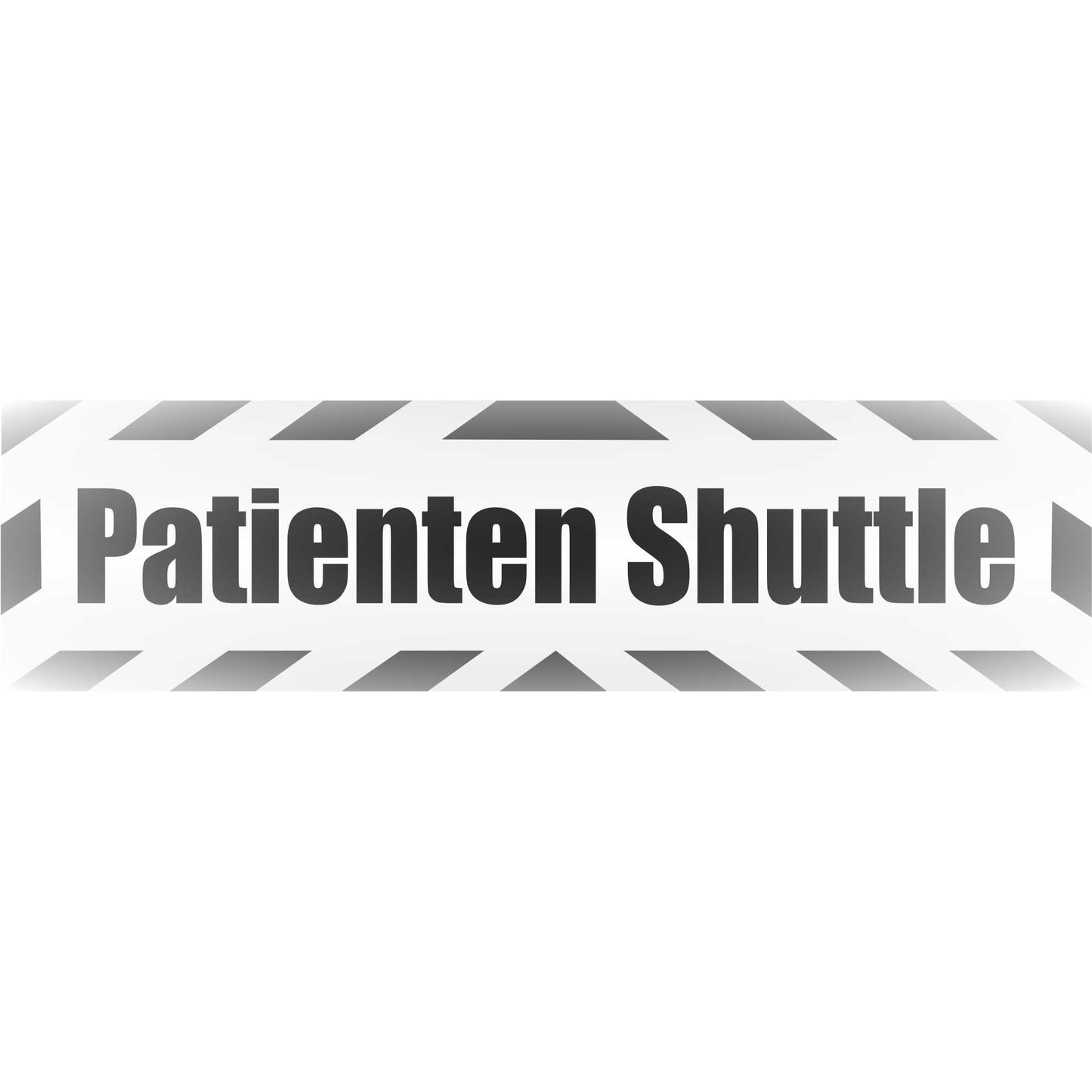 Magnetschild - Patienten Shuttle - Magnetfolie für Auto - LKW - Truck - Baustelle - Firma