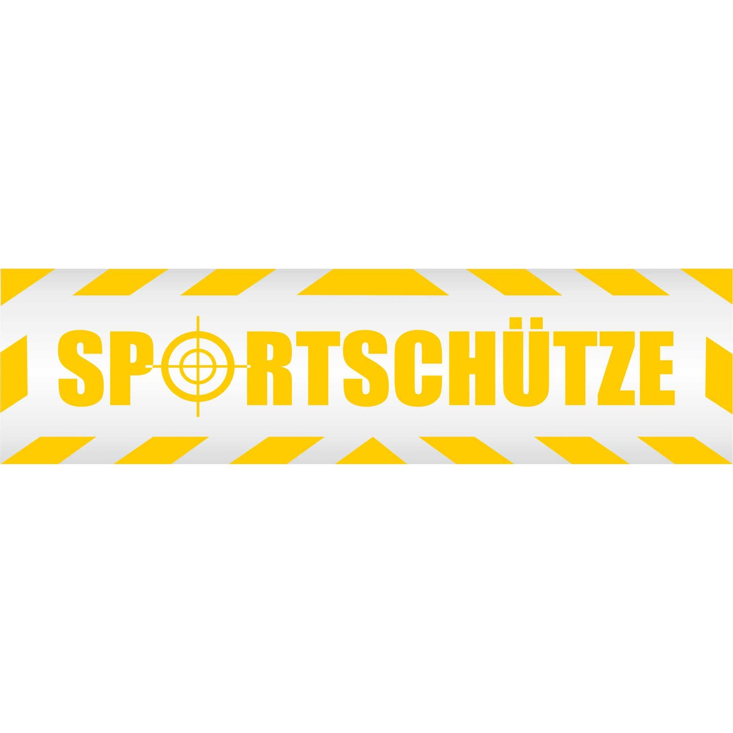 Magnetschild - Sportschütze - Magnetfolie für Auto - LKW - Truck - Baustelle - Firma