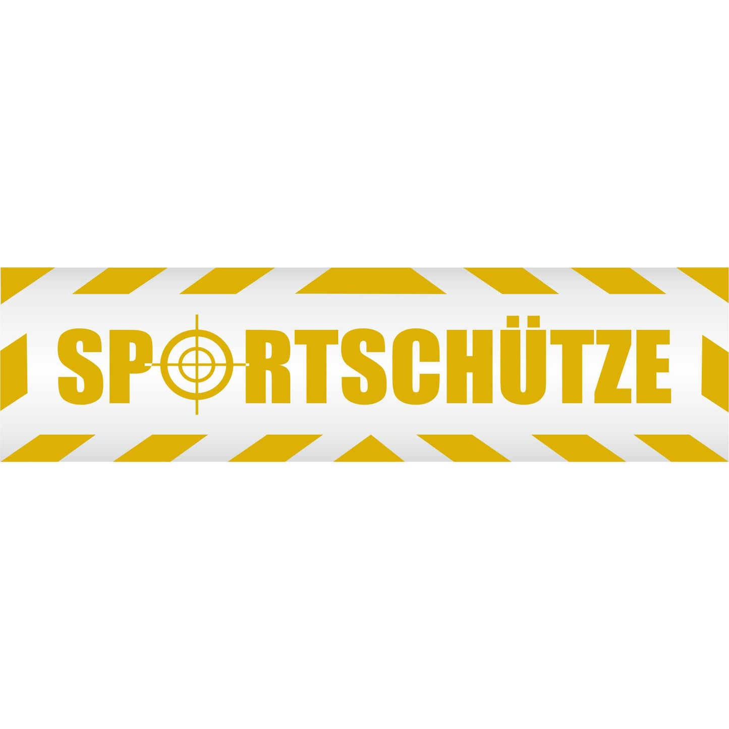 Magnetschild - Sportschütze - Magnetfolie für Auto - LKW - Truck - Baustelle - Firma