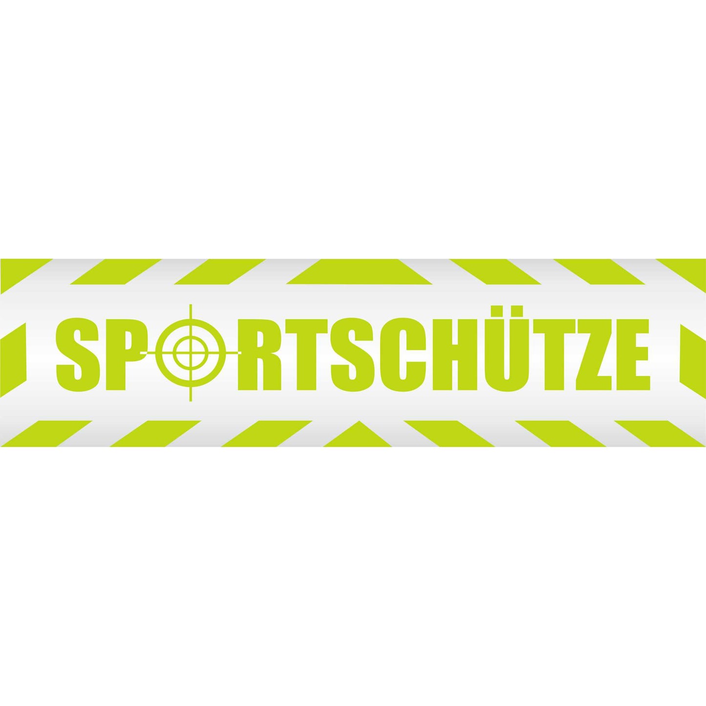 Magnetschild - Sportschütze - Magnetfolie für Auto - LKW - Truck - Baustelle - Firma