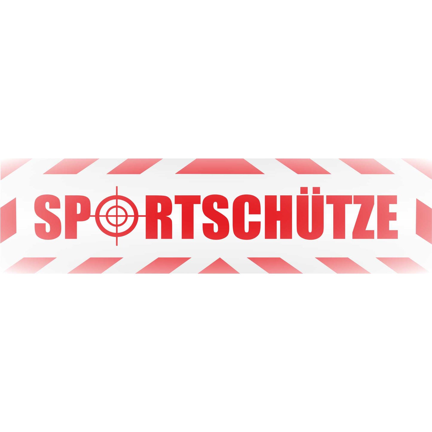 Magnetschild - Sportschütze - Magnetfolie für Auto - LKW - Truck - Baustelle - Firma