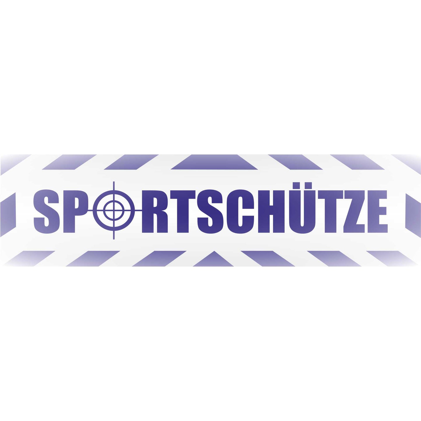 Magnetschild - Sportschütze - Magnetfolie für Auto - LKW - Truck - Baustelle - Firma