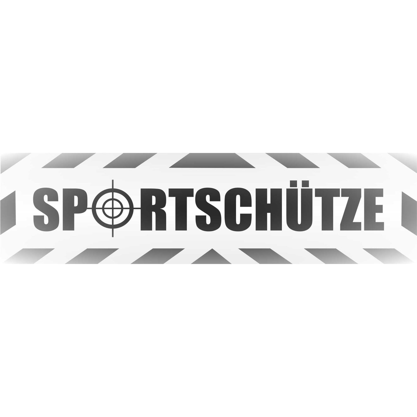 Magnetschild - Sportschütze - Magnetfolie für Auto - LKW - Truck - Baustelle - Firma