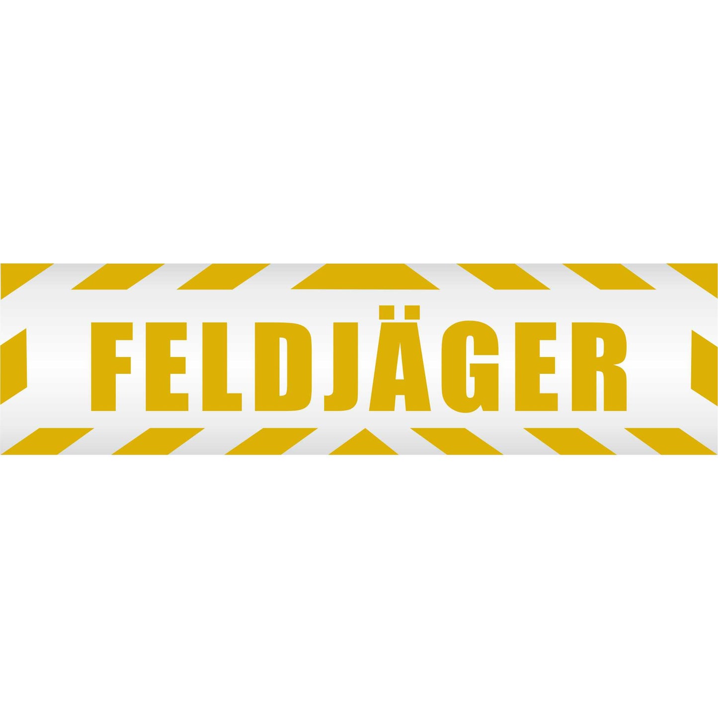 Magnetschild - Feldjäger - Magnetfolie für Auto - LKW - Truck - Baustelle - Firma