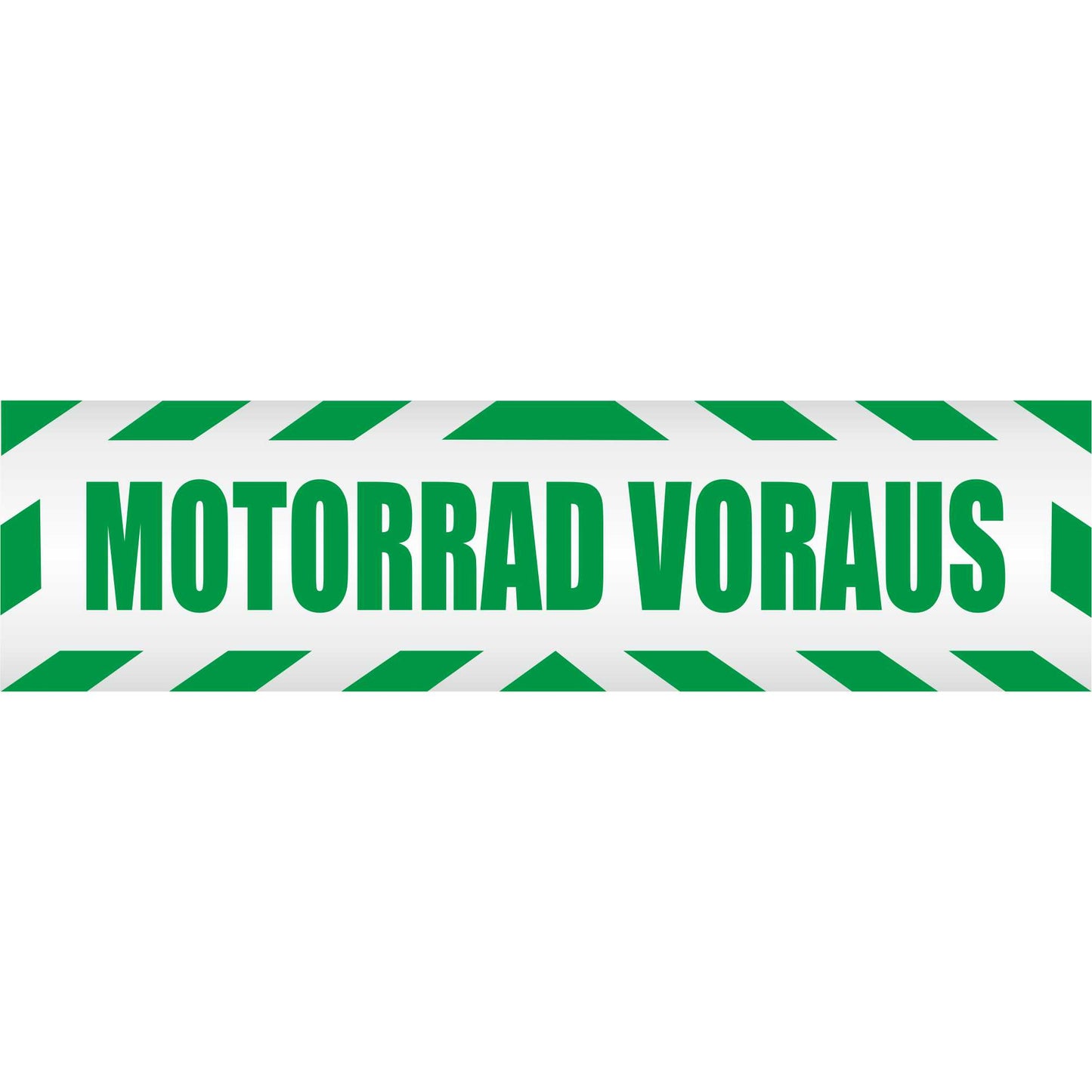 Magnetschild - Motorrad voraus - Magnetfolie für Auto - LKW - Truck - Baustelle - Firma