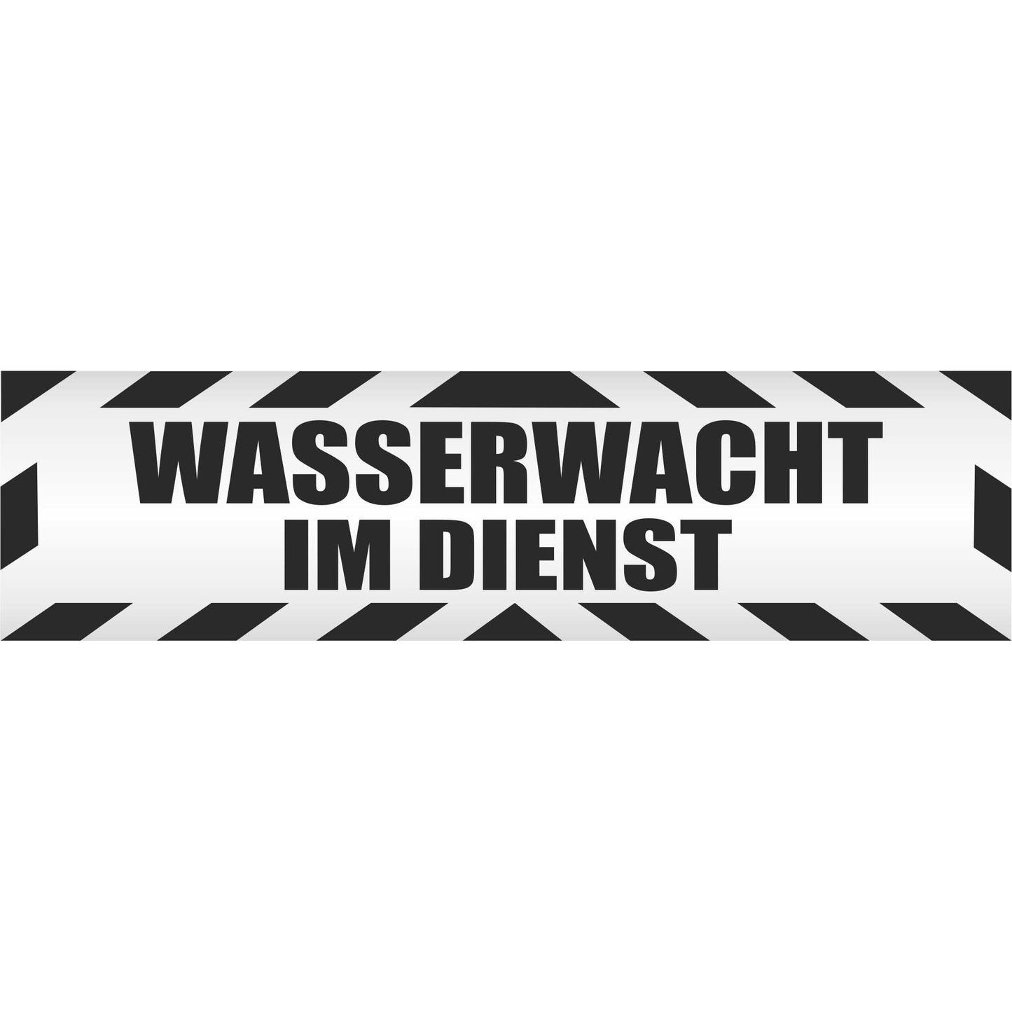 Magnetschild - Wasserwacht im Dienst - Magnetfolie für Auto - LKW - Truck - Baustelle - Firma