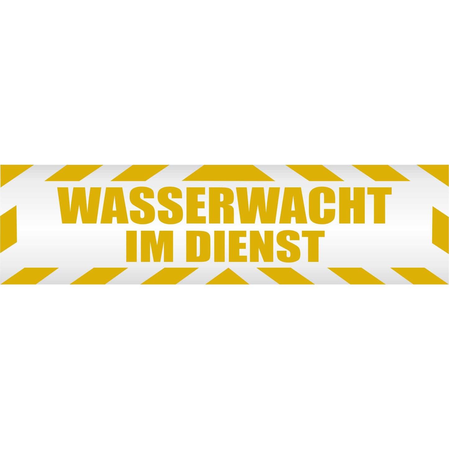 Magnetschild - Wasserwacht im Dienst - Magnetfolie für Auto - LKW - Truck - Baustelle - Firma