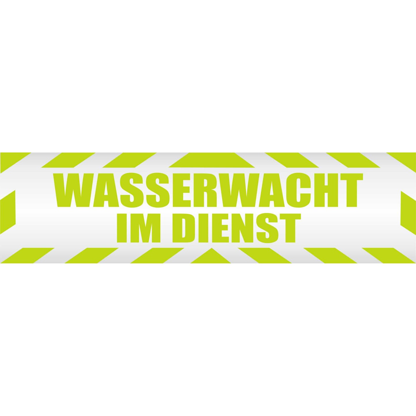 Magnetschild - Wasserwacht im Dienst - Magnetfolie für Auto - LKW - Truck - Baustelle - Firma