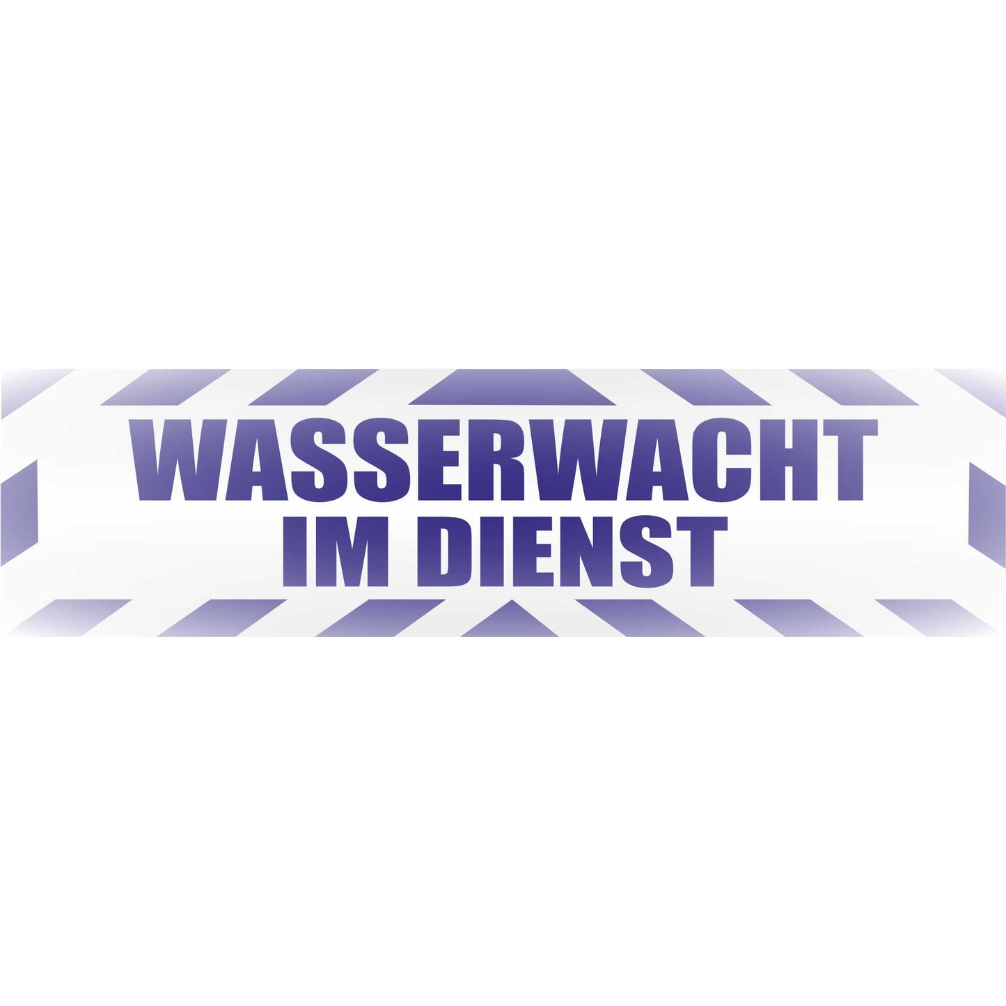 Magnetschild - Wasserwacht im Dienst - Magnetfolie für Auto - LKW - Truck - Baustelle - Firma