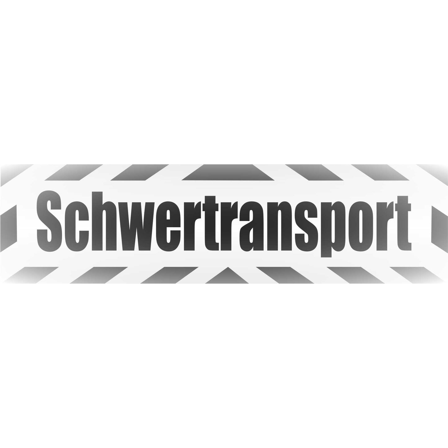 Magnetschild - Schwertransport - Magnetfolie für Auto - LKW - Truck - Baustelle - Firma