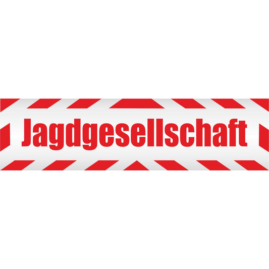 Magnetschild - Jagdgesellschaf - Magnetfolie für Auto - LKW - Truck - Baustelle - Firma