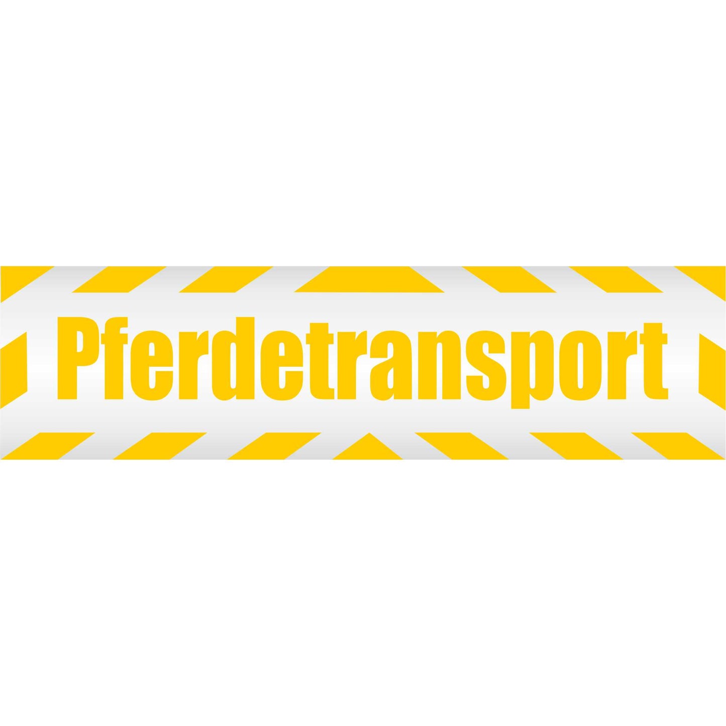 Magnetschild - Pferdetransport - Magnetfolie für Auto - LKW - Truck - Baustelle - Firma