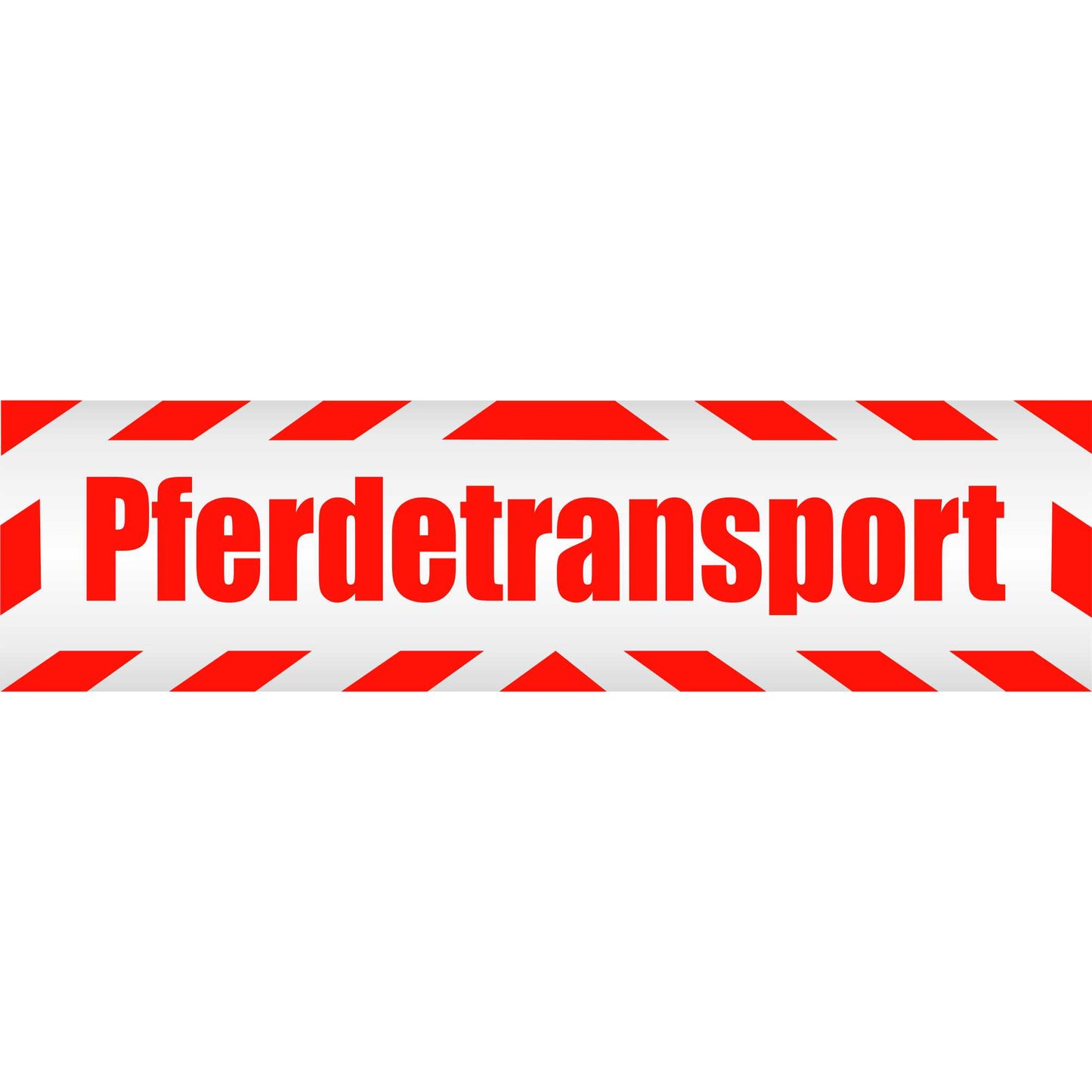 Magnetschild - Pferdetransport - Magnetfolie für Auto - LKW - Truck - Baustelle - Firma