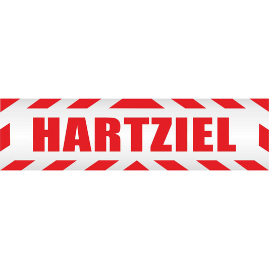 Magnetschild - Hartziel - Magnetfolie für Auto - LKW - Truck - Baustelle - Firma