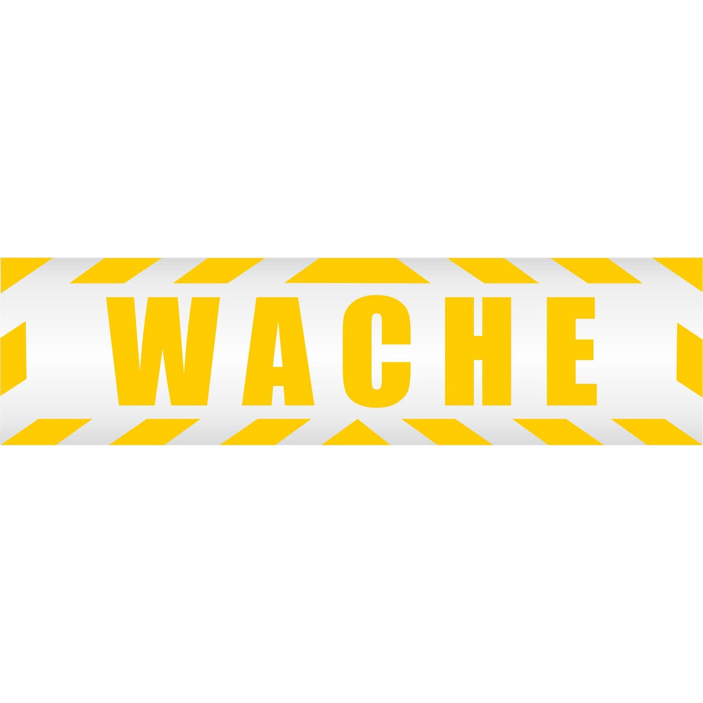 Magnetschild - Wache Streife - Magnetfolie für Auto - LKW - Truck - Baustelle - Firma