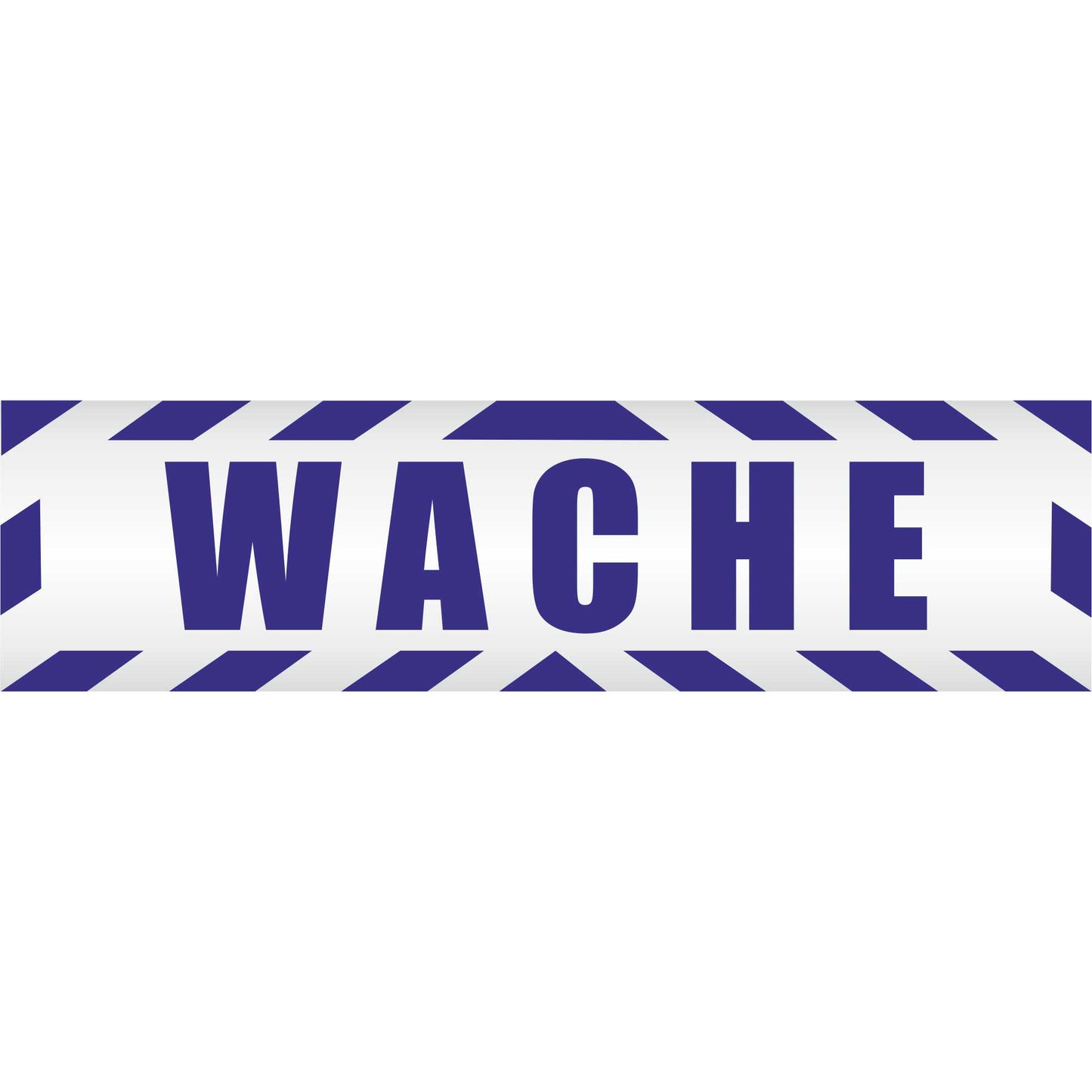 Magnetschild - Wache Streife - Magnetfolie für Auto - LKW - Truck - Baustelle - Firma