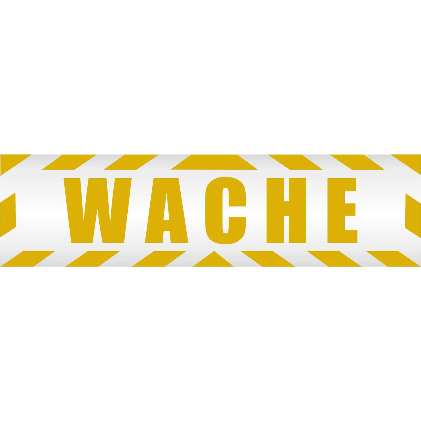 Magnetschild - Wache Streife - Magnetfolie für Auto - LKW - Truck - Baustelle - Firma