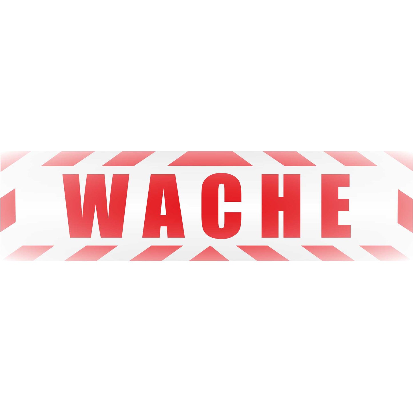 Magnetschild - Wache Streife - Magnetfolie für Auto - LKW - Truck - Baustelle - Firma