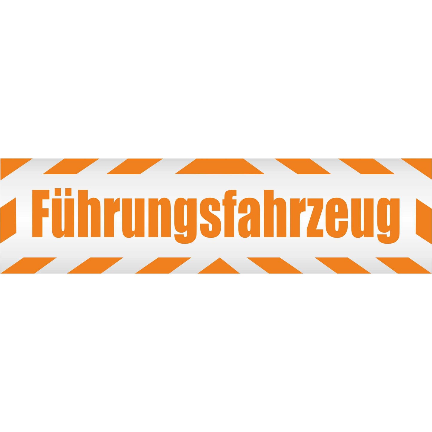 Magnetschild - Führungsfahrzeug Chef - Magnetfolie für Auto - LKW - Truck - Baustelle - Firma