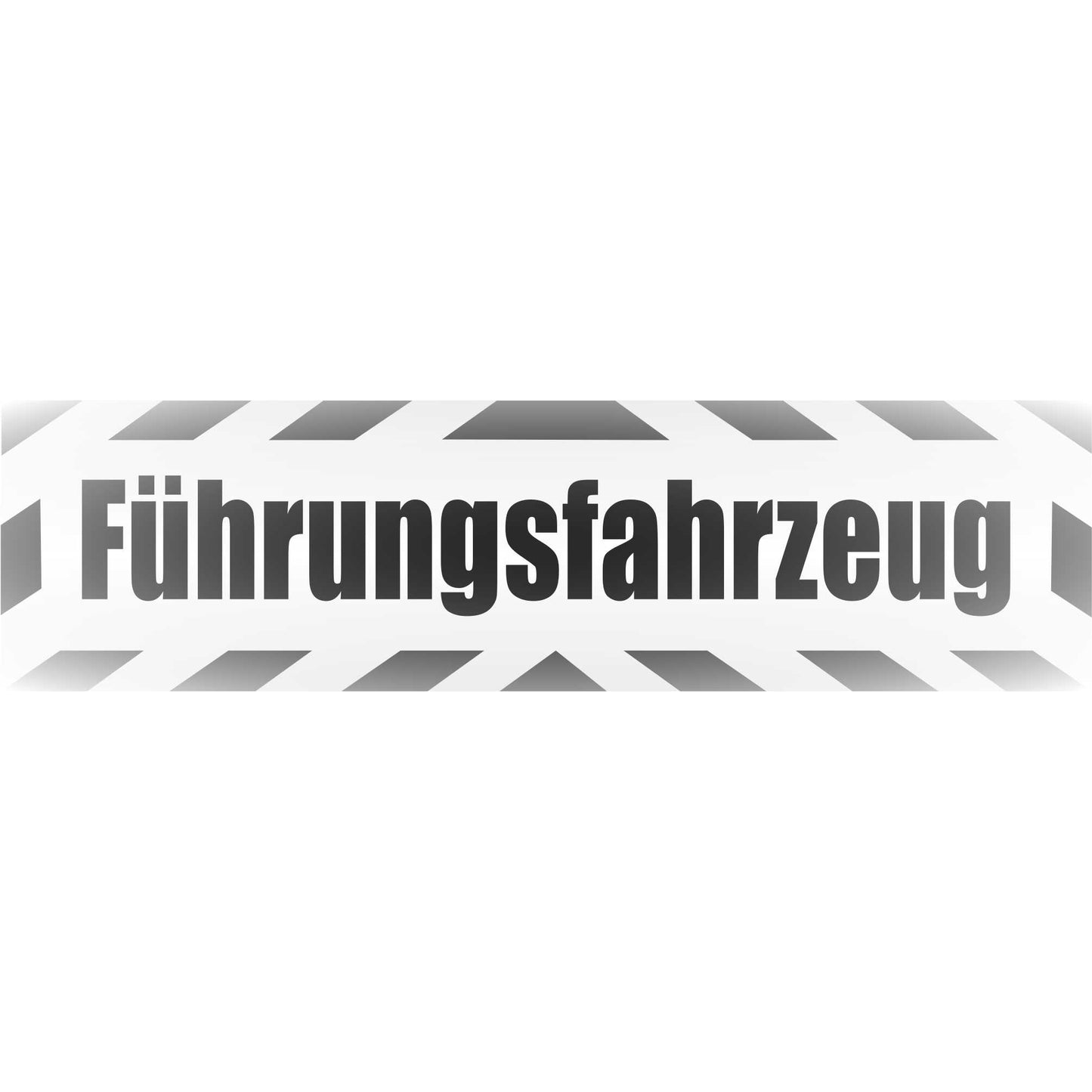 Magnetschild - Führungsfahrzeug Chef - Magnetfolie für Auto - LKW - Truck - Baustelle - Firma