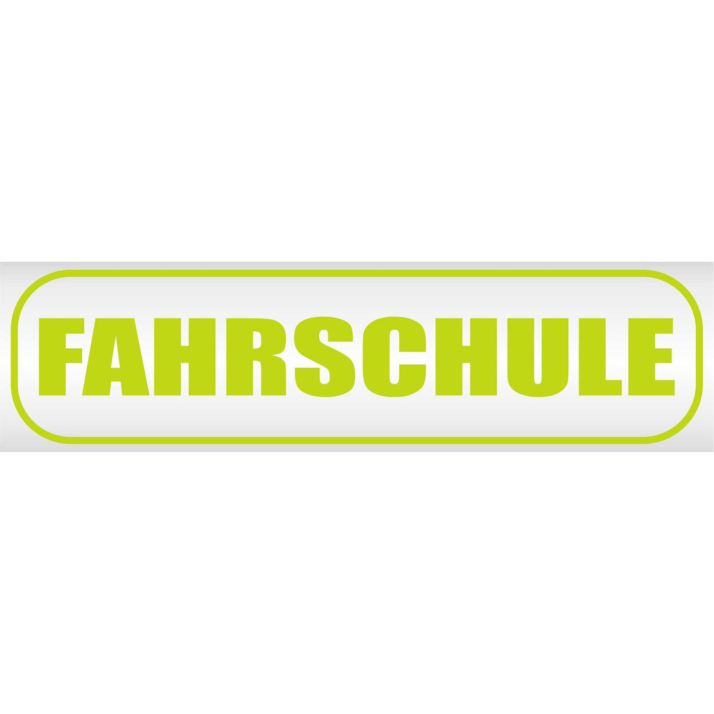 Magnetschild - Fahrschule - Magnetfolie für Auto - LKW - Truck - Baustelle - Firma