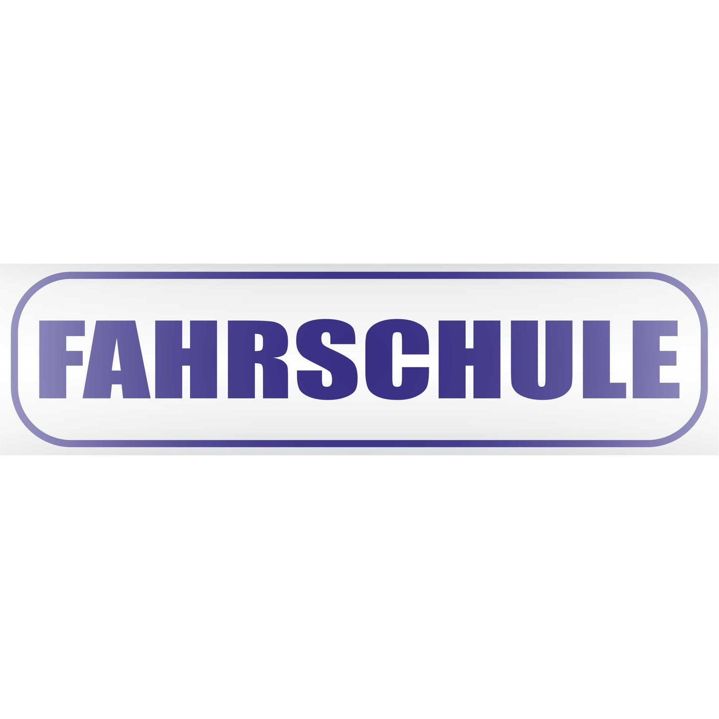 Magnetschild - Fahrschule - Magnetfolie für Auto - LKW - Truck - Baustelle - Firma