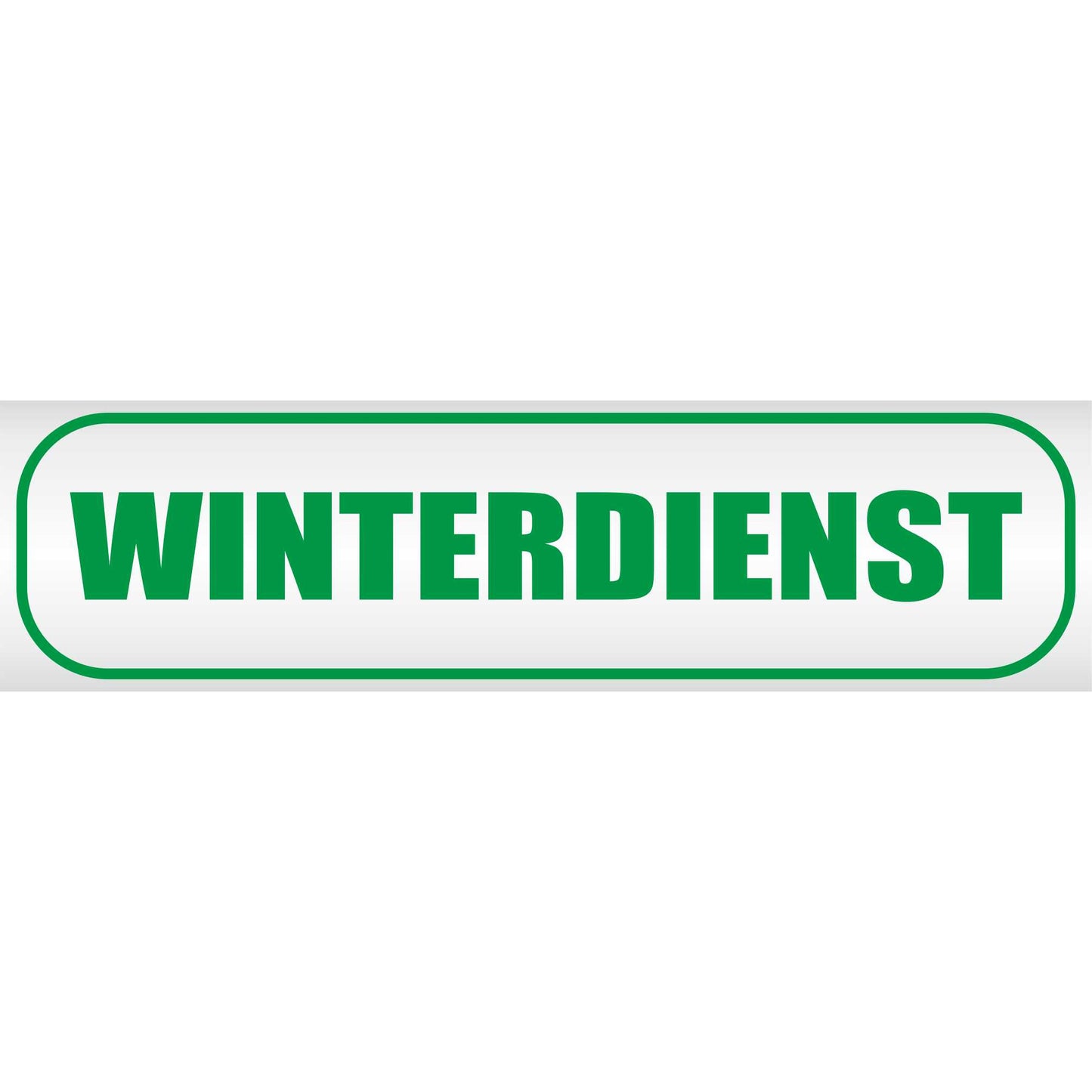 Magnetschild - Winterdienst - Magnetfolie für Auto - LKW - Truck - Baustelle - Firma