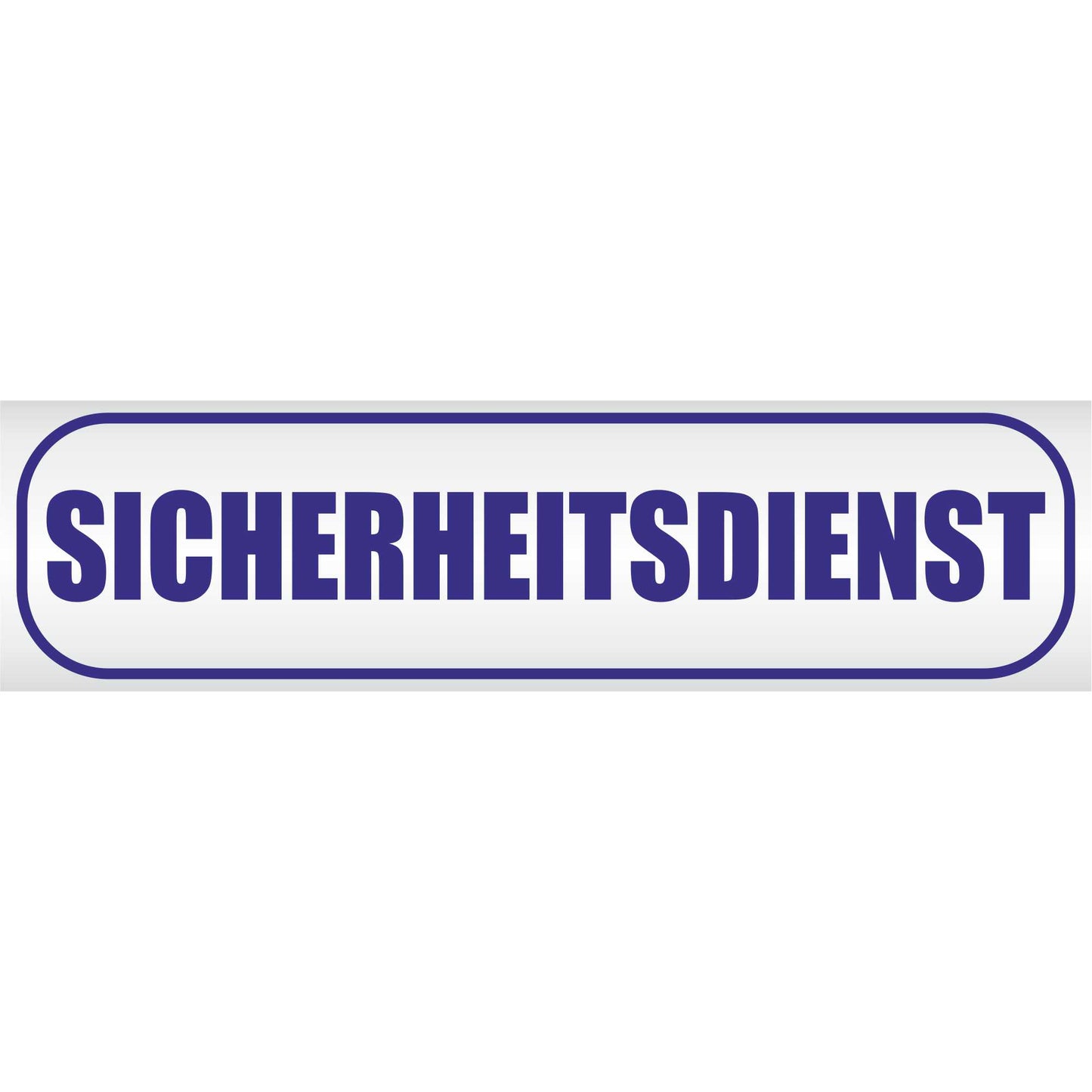 Magnetschild - SICHERHEITSDIENST - Magnetfolie für Auto - LKW - Truck - Baustelle - Firma