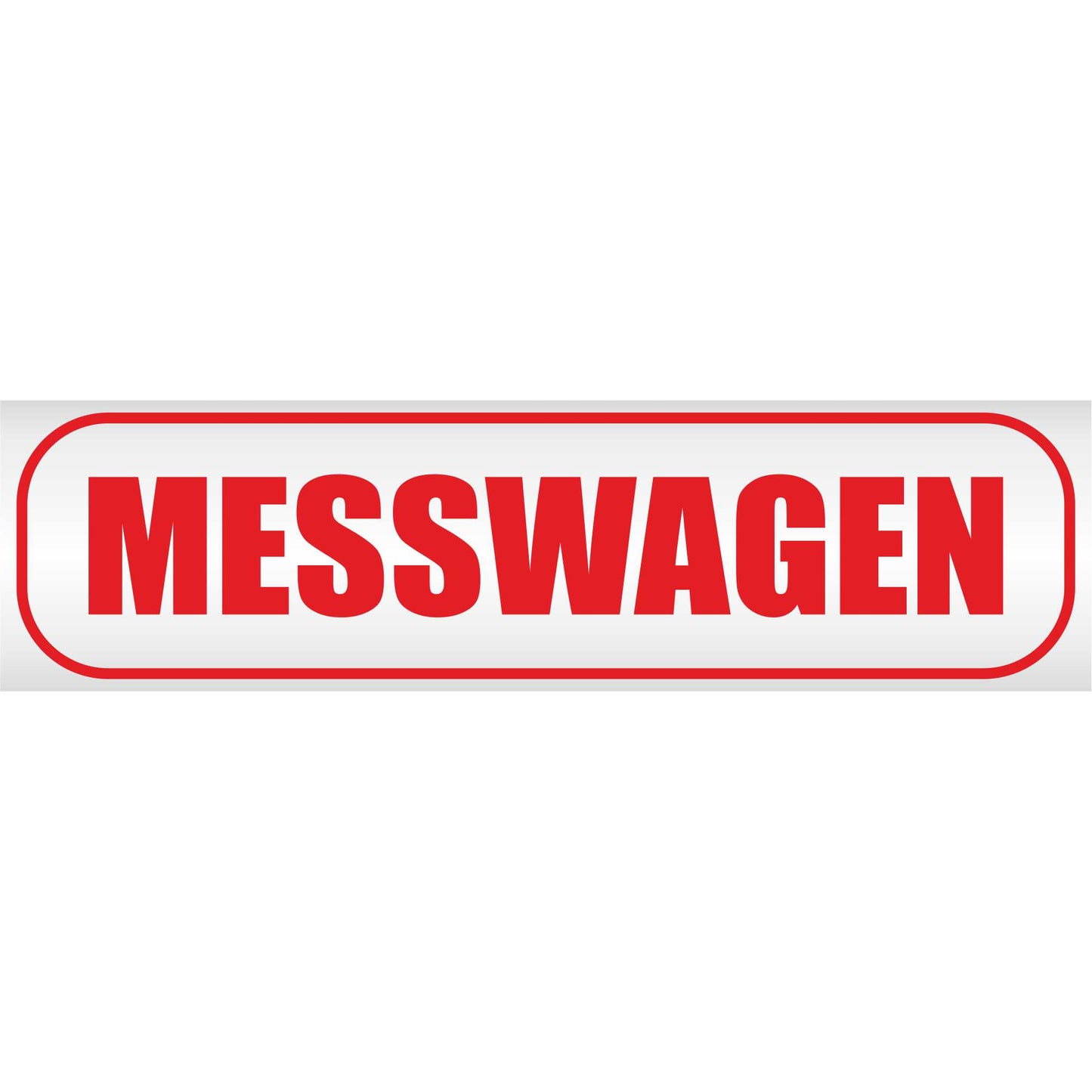 Magnetschild - Messwagen - Magnetfolie für Auto - LKW - Truck - Baustelle - Firma